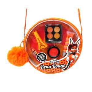 Miraculous Rena Rouge 10-in-1 Kids Makeup Set + Case New